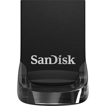 SANDISK 128GB Ultra Fit, USB-A Flash Drive, Up to 130MB/s Read Speeds