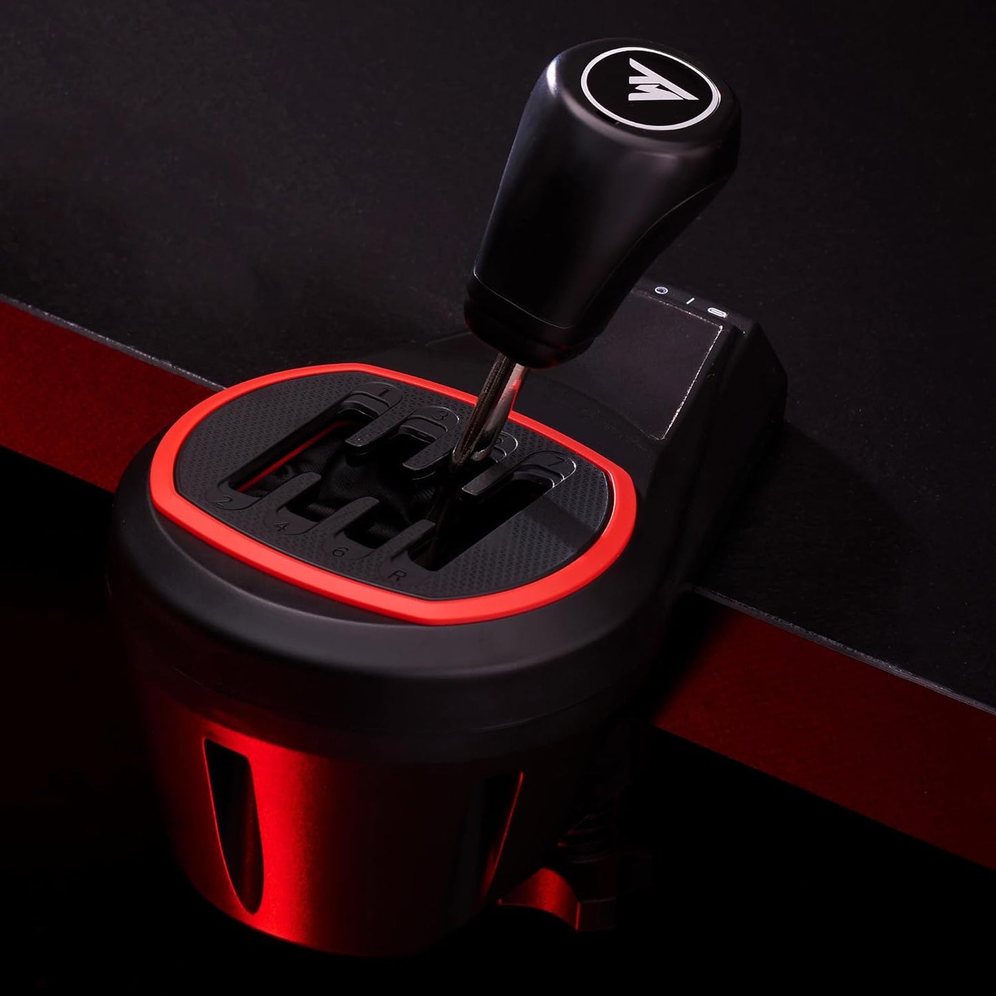 Thrustmaster TH8S Shifter Add-On for PS5, PS4, Xbox Series X|S, One, and PC – Sim Racing Gear with H-Pattern Shifter Plate, Compatible with Racing Wheels and Driving Simulator Sets