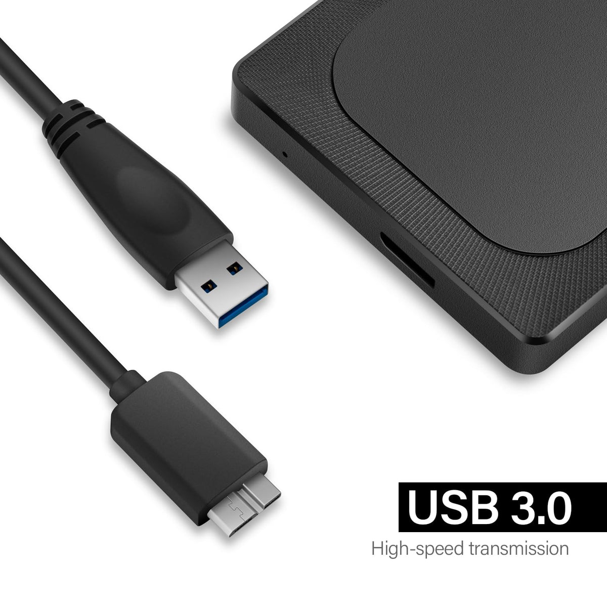 Aiolo Innovation 500GB External Hard Drive Ultra Slim Portable HDD-USB 3.0 for PC, Mac, Laptop, PS4, Xbox one,Xbox 360 HD-A4