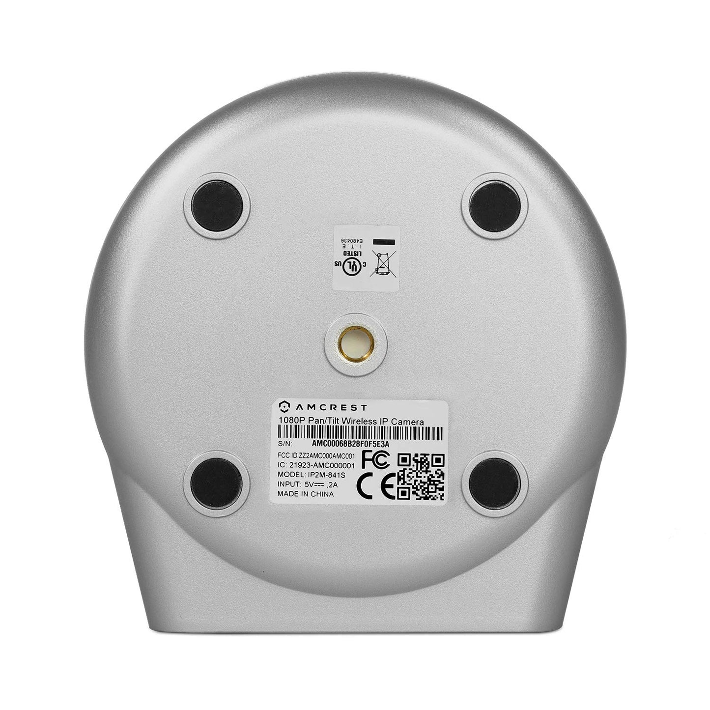 Amcrest ProHD 1080P WiFi 2MP (1920TVL) Indoor Pan/Tilt Security Wireless IP Camera IP2M-841B (Black)