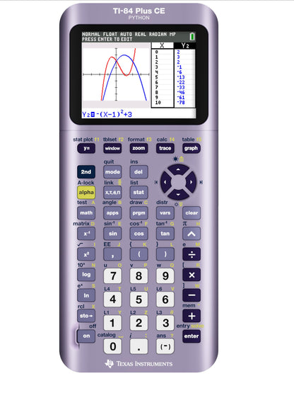 Texas Instruments TI-84 Plus CE Color Graphing Calculator, Black