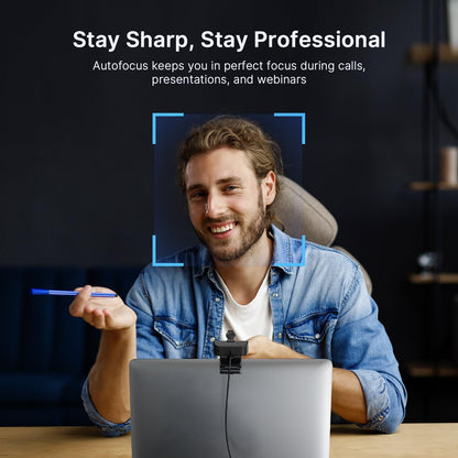 NexiGo N60 1080P Webcam with Microphone, Software Control & Privacy Cover, USB HD Computer Web Camera, Plug and Play, for Zoom/Skype/Teams, Conferencing and Video Calling