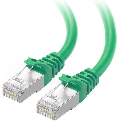 Cable Matters 10Gbps Snagless Shielded Cat 6A Ethernet Cable - 50ft, Cat 6A Cable, Cat6A Cord, Ethernet Cord, Black