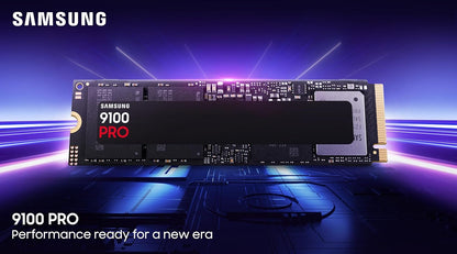Samsung SSD 9100 PRO 2TB, PCIe 5.0x4 M.2 2280, Up to 14,700MB/s