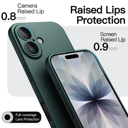 JETech Magnetic Slim Case for iPhone 17 Pro Max 6.9-Inch, Compatible with MagSafe, Ultra-Thin Lightweight Minimalist Phone Cover with Matte Finish and Full Camera Lens Protection (Black)