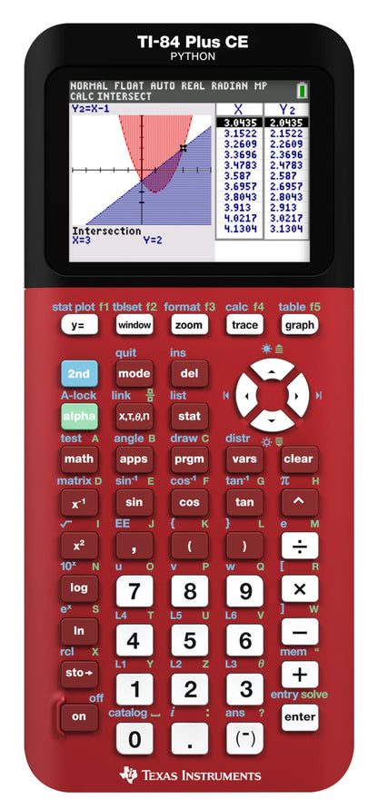 Texas Instruments TI-84 Plus CE Color Graphing Calculator, Black