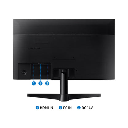 Samsung 27' T35F Series FHD 1080p Computer Monitor, 75Hz, IPS Panel, HDMI, VGA (D-Sub), AMD FreeSync, Wall Mountable, Game Mode, 3-Sided Border-Less, Eye Care, LF27T350FHNXZA