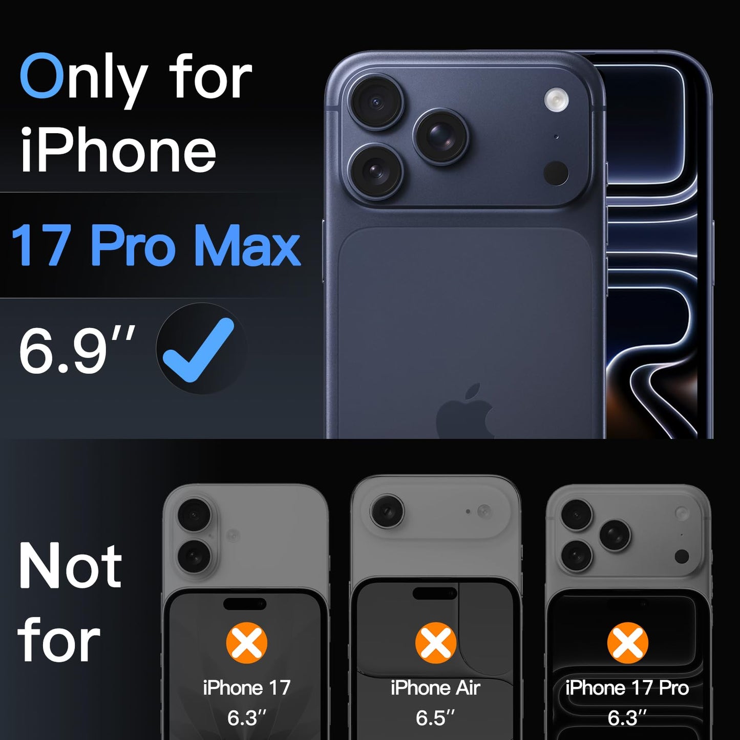JETech Camera Lens Protector for iPhone 15 6.1-Inch and iPhone 15 Plus 6.7-Inch, 9H Tempered Glass, Anti-Scratch, Case Friendly, Does Not Affect Night Shots, HD Clear, 3-Pack
