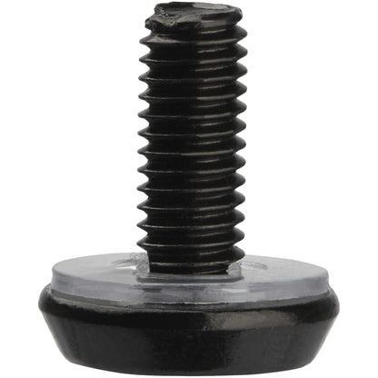 StarTech 50-Pack 10-32 19mm Screws and Square Hole Clip Nuts for 19" or 10" Server Racks, Cabinets and Enclosures, Black and Silver - TAA