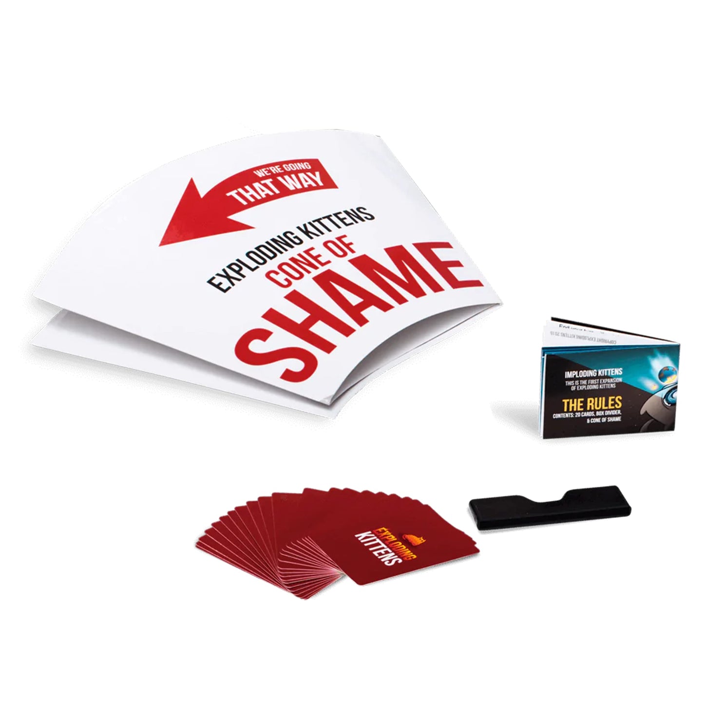 Exploding Kittens Original Edition - 2-5 Players - Ages 7+ - 15 Minutes to Play - High Stakes Card Game - Party Game, Family Game Night, Kid and Adult Card Game
