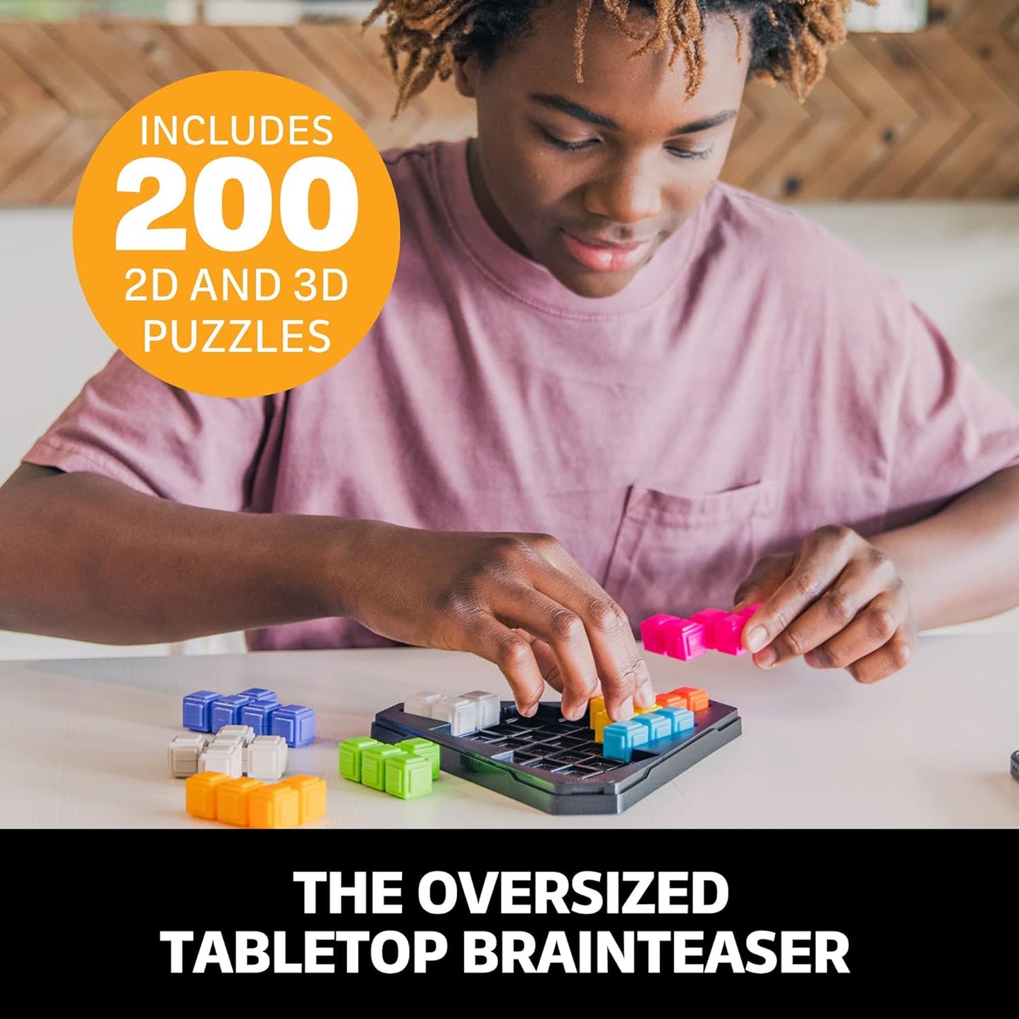 Educational Insights Kanoodle - 3D Brain Teaser Puzzles for Kids, Spatial Puzzle Games for Adults, Teens and Kids, Problem Solving Toys and Logic Puzzles, Single Player Games