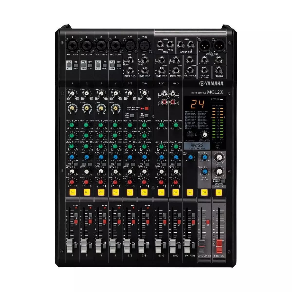 YAMAHA MG10XU 10-Input Stereo Mixer with Effects