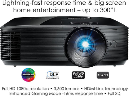 Optoma HD146X 1080P Full HD Vibrant Home Theater Projector