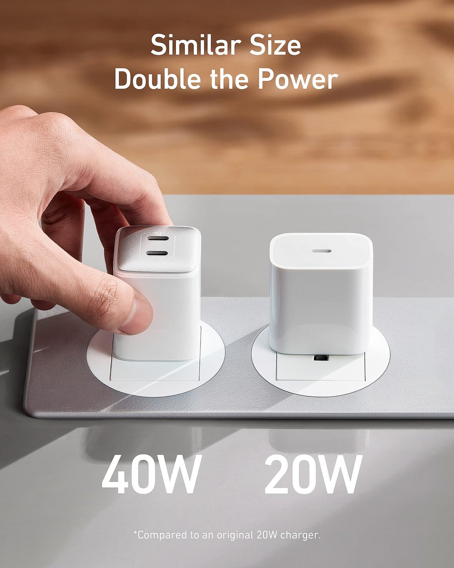Anker USB C Charger 40W, 521 Charger (Nano Pro), PIQ 3.0 Durable Compact Fast Charger (Not Foldable) for iPhone 14/14 Plus/14 Pro/14 Pro Max/13, Galaxy, Pixel 4/3, iPad/iPad mini (Cable Not Included)