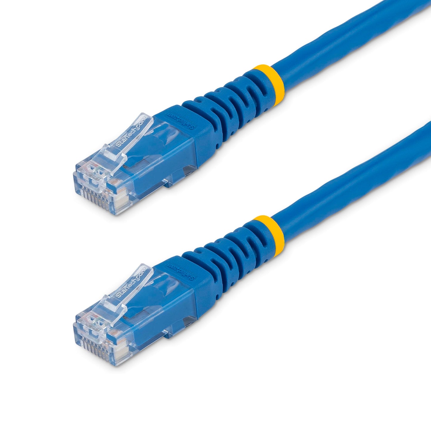 StarTech 6ft CAT6 Ethernet Cable - White CAT 6 Gigabit Ethernet Wire -250Mhz 100W PoE RJ45 UTP Molded Network Patch Cord with Strain Relief (C6PATCH6WH)