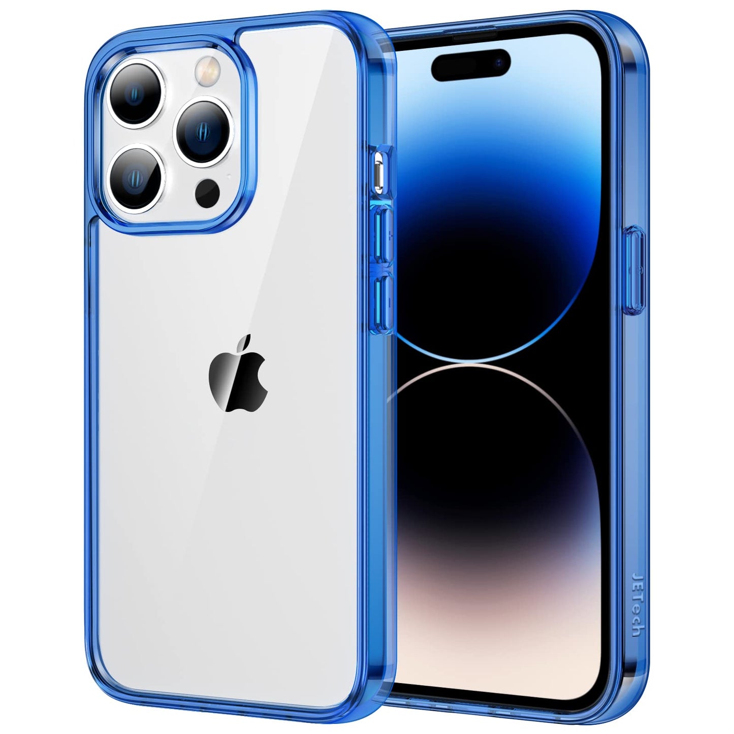 JETech Case for iPhone 14 6.1-Inch, Non-Yellowing Shockproof Phone Bumper Cover, Anti-Scratch Clear Back (Clear)