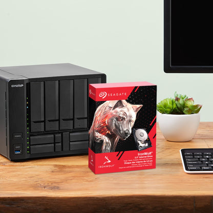 Seagate 8TB IronWolf Internal NAS Hard Drive | SATA 6 Gb/s (ST8000VNZ04)