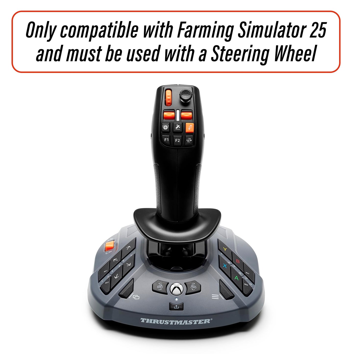 Thrustmaster SimTask FarmStick Joystick for Farming Simulator 25 on PC – Multifunctional Farming Simulator Controller with 3-Axis Precision