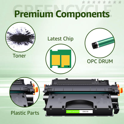 greencycle Compatible Toner Cartridge Replacement for HP 05A CE505A Work with LaserJet P2035 P2035N P2055DN P2030 P2050 P2055D P2055X 2055D Printer (Black, 1-Pack)