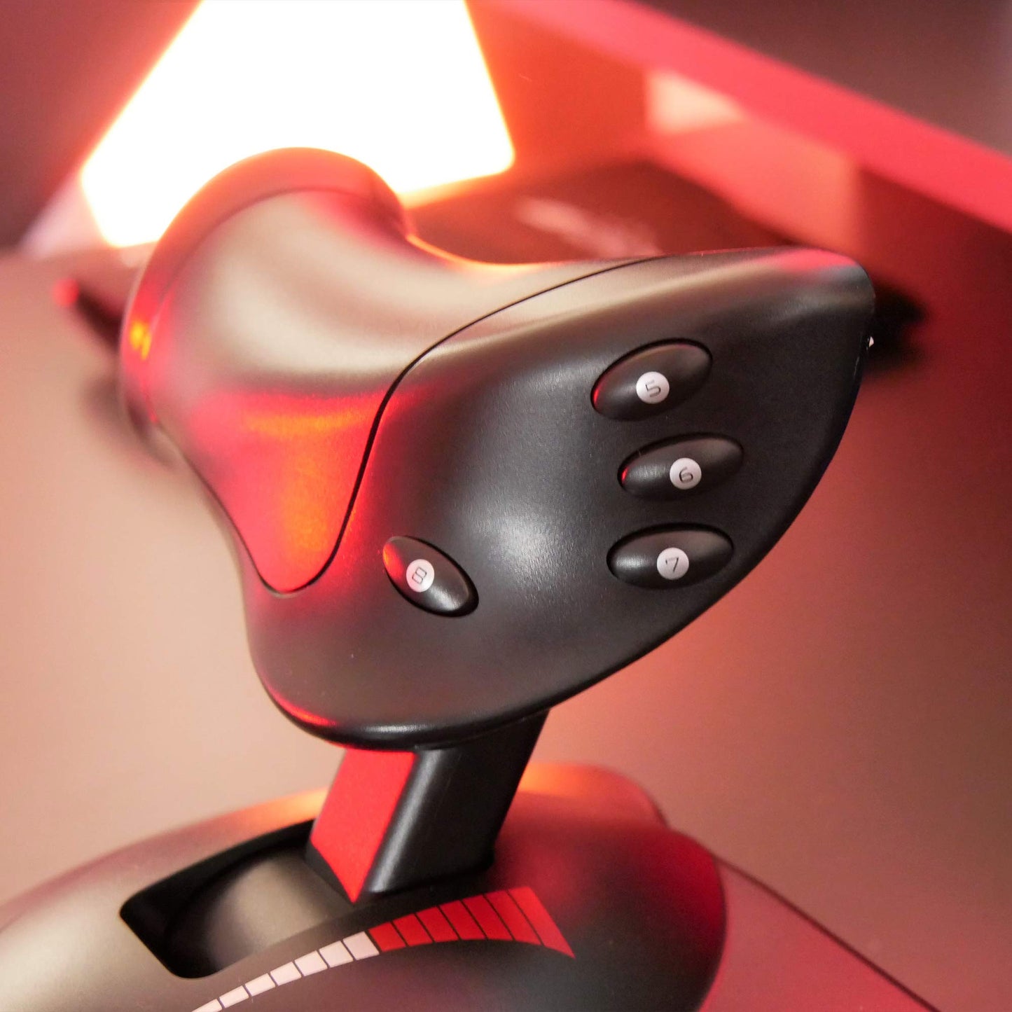 Thrustmaster T-Flight Hotas X - Flight Throttle and Joystick with 12 Programmable Buttons, Detachable Throttle, Adjustable Resistance for Flight Simulator - Compatible with PC