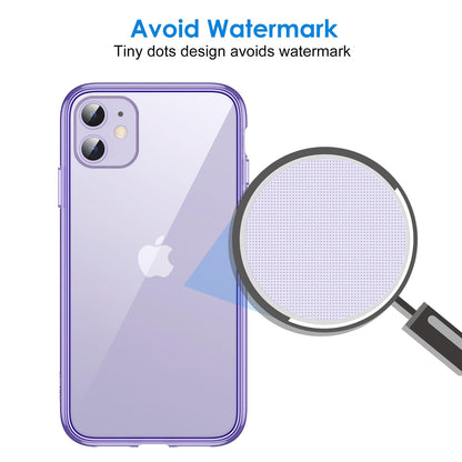 JETech Case for iPhone 11 6.1-Inch, Non-Yellowing Shockproof Phone Bumper Cover, Anti-Scratch Clear Back (Clear)