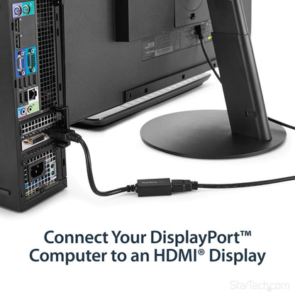 StarTech.com DP2HDMI2 DisplayPort to HDMI Video Adapter Converter