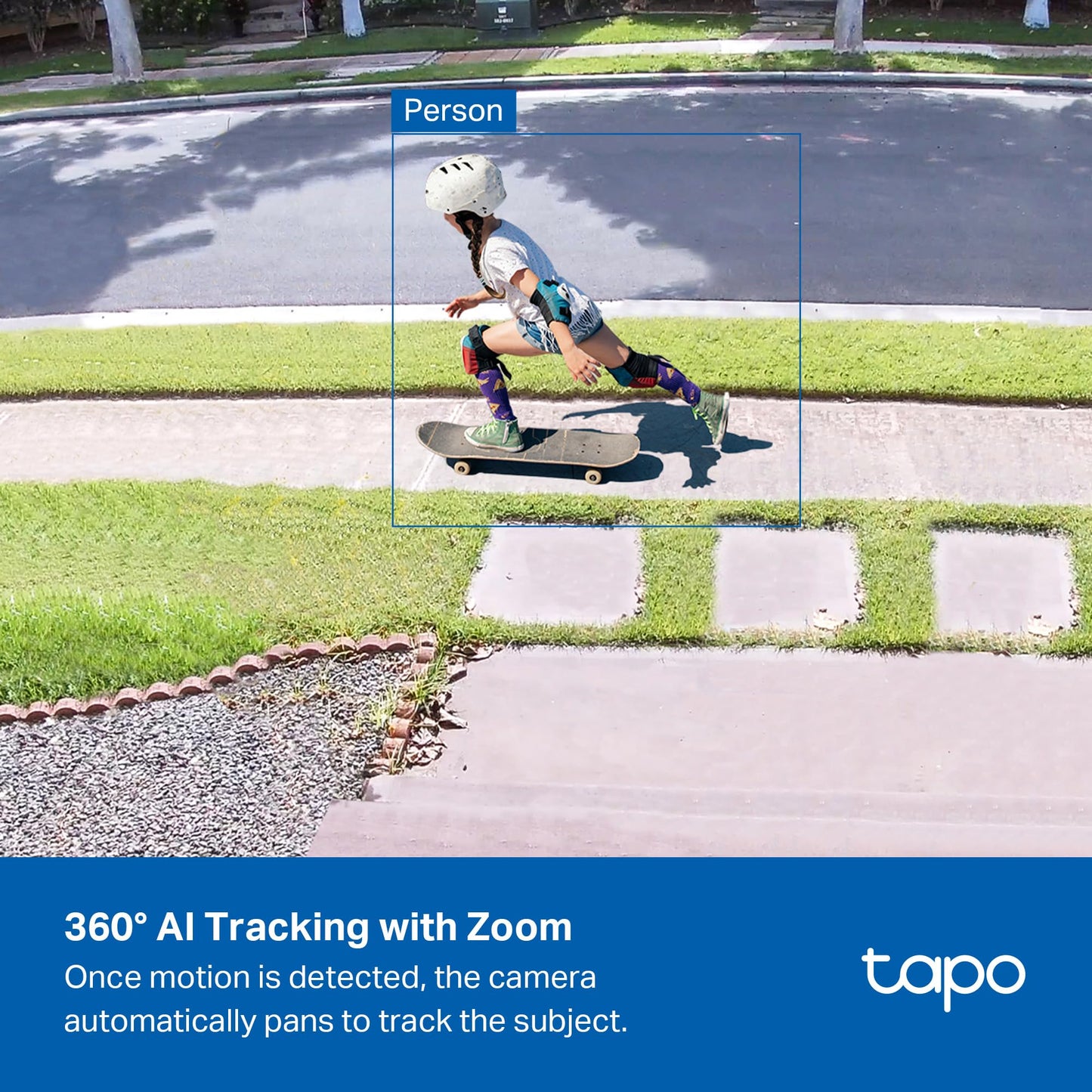 Tapo 1080P Outdoor Wired Pan/Tilt Security Wi-Fi Camera, 360° View, Motion Tracking, Works with Alexa & Google Home, Night Vision, Free AI Detection, Cloud & SD Card Storage(up to 512GB), Tapo C500…
