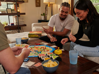 CATAN Board Game (6th Edition) Trade, Build & Settle in the Classic Strategy Game for Family, Kids & Adults, Ages 10+, 3-4 Players, 60-90 Min Playtime