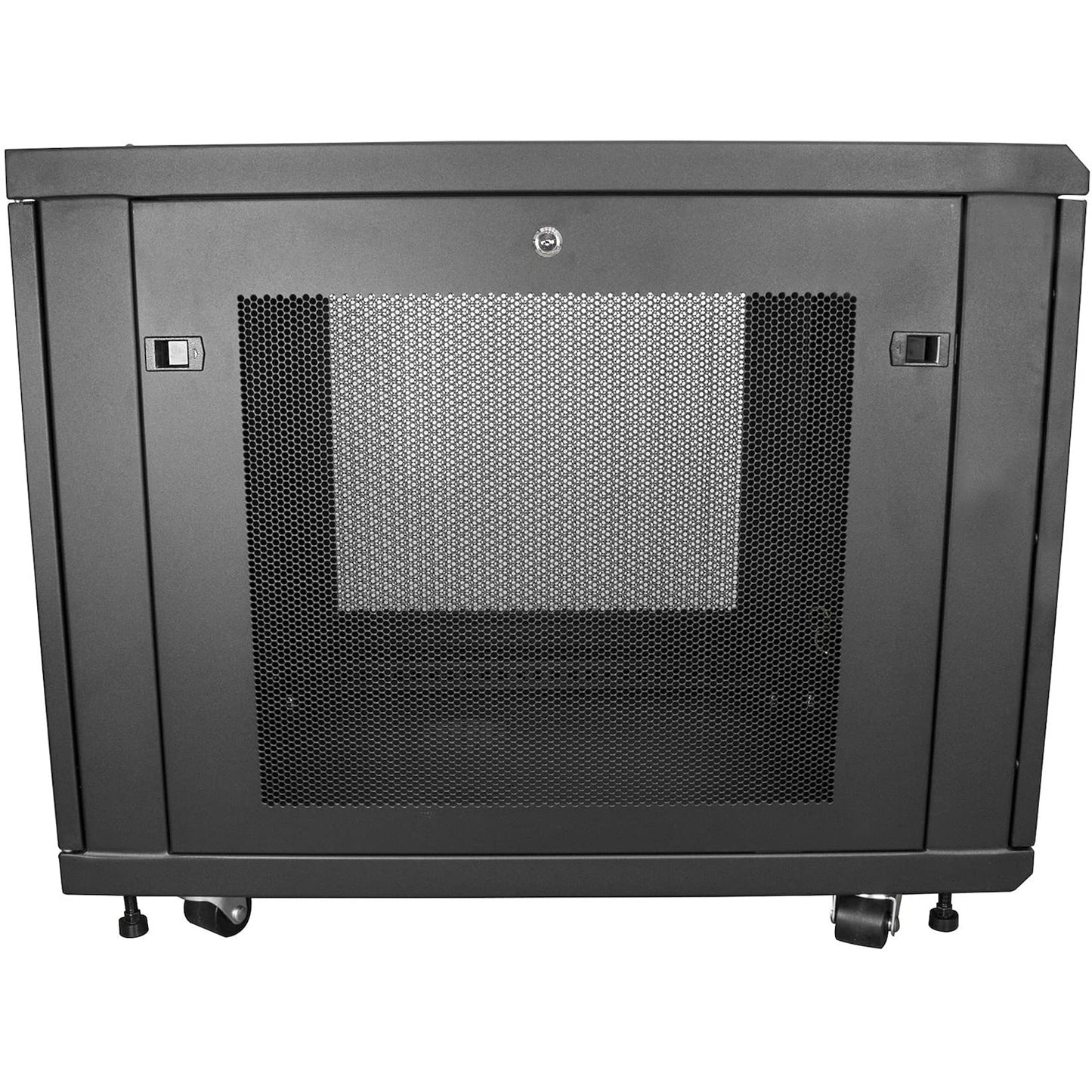 StarTech 18U Enterprise-Grade Server Rack Cabinet Kit, 19in Enclosed 4-Post Rack with Shelf and Cable Management, 29in (75cm) Mounting Depth, 992lb (450kg) Capacity