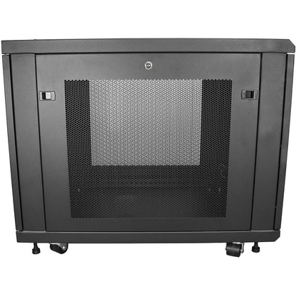 StarTech 18U Enterprise-Grade Server Rack Cabinet Kit, 19in Enclosed 4-Post Rack with Shelf and Cable Management, 29in (75cm) Mounting Depth, 992lb (450kg) Capacity