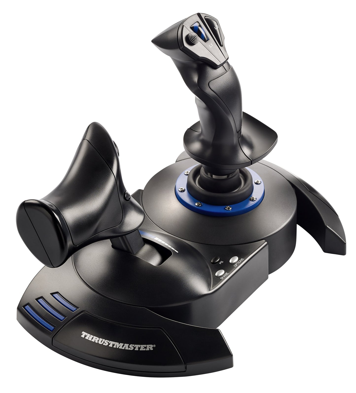 Thrustmaster T-Flight Hotas X - Flight Throttle and Joystick with 12 Programmable Buttons, Detachable Throttle, Adjustable Resistance for Flight Simulator - Compatible with PC