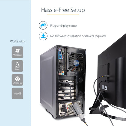 StarTech Use This Dvi to Displayport Converter to Connect Your Dvi Computer to A Dp Monit