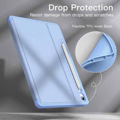 JETech Case for Samsung Galaxy Tab S10 Lite / S10 FE / S9 FE 10.9-Inch with S Pen Holder, Slim Folio Stand Protective Tablet Cover, Multi-Angle Viewing (Black)
