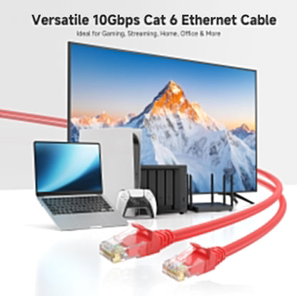 Cable Matters 10Gbps Snagless Cat 6 Ethernet Cable - 20ft, Cat 6 Cable, Cat6 Cord, Ethernet Cord, Black