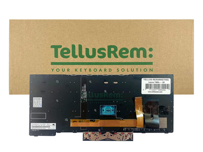Replacement US Non-Backlit Keyboard for Lenovo ThinkPad T480s T490 E490 L480 L490 L380 L390 L380 Yoga L390 Yoga E480 – US English QWERTY, Refurbished Grade A