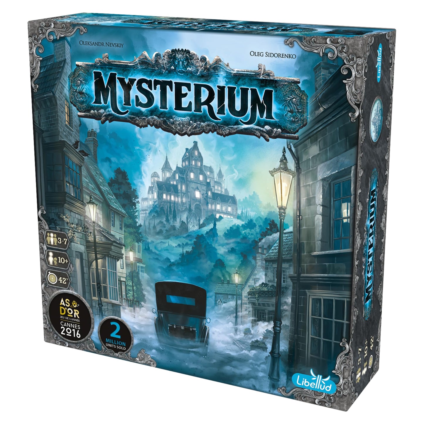 Asmodee Mysterium Board Game - Enigmatic Cooperative Mystery Game with Ghostly Intrigue, Family Fun for Kids & Adults, Ages 10+, 2-7 Players, 42 Minute Playtime