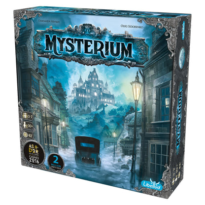 Asmodee Mysterium Board Game - Enigmatic Cooperative Mystery Game with Ghostly Intrigue, Family Fun for Kids & Adults, Ages 10+, 2-7 Players, 42 Minute Playtime