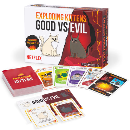 Exploding Kittens Original Edition - 2-5 Players - Ages 7+ - 15 Minutes to Play - High Stakes Card Game - Party Game, Family Game Night, Kid and Adult Card Game