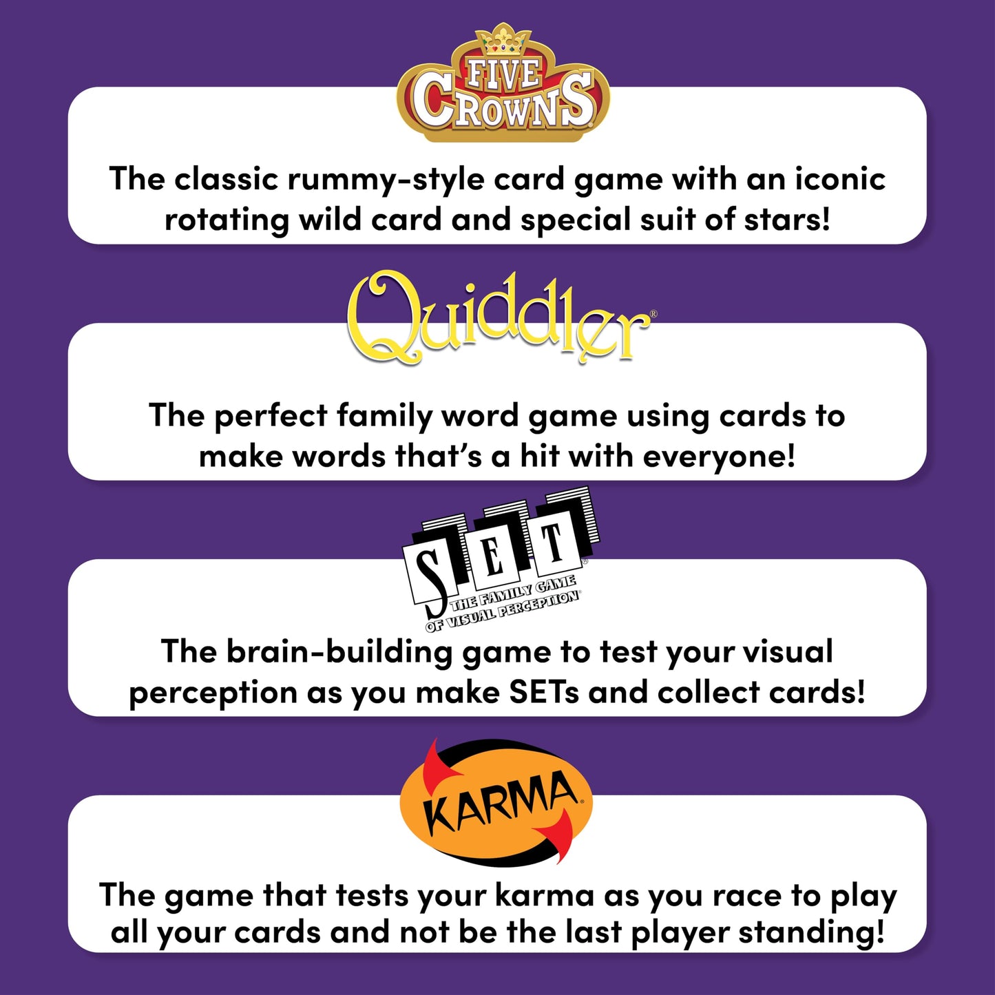 Five Crowns – Card Game for Kids and Adults, Travel and Family Game Night Favorite, The Game isn’t Over Until the Kings Go Wild, 5 Suited Rummy Style Card Game, 1-7 Players, Ages 8+