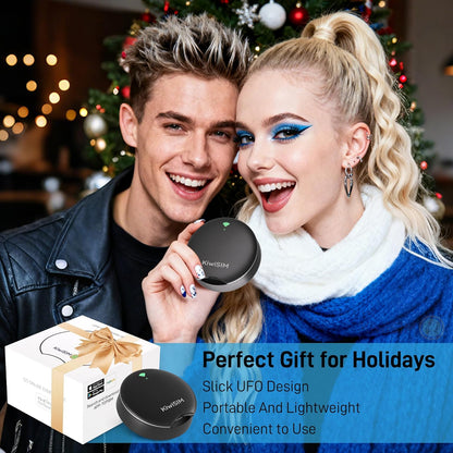 UFO Mobile Hotspot with Data 10GB-30Days, Portable Pocket WiFi 6 & 4G LTE Hotspot l MiFi, Support AT&T, T-Mobile, Verizon, 10 Devices, USA Coverage, No SIM Card Required, No Contract, Black