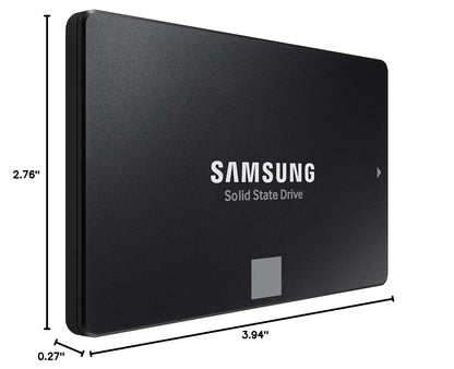 Samsung SSD 870 EVO SATA III 2.5” 2TB, Read Speeds Up to 560MB/s
