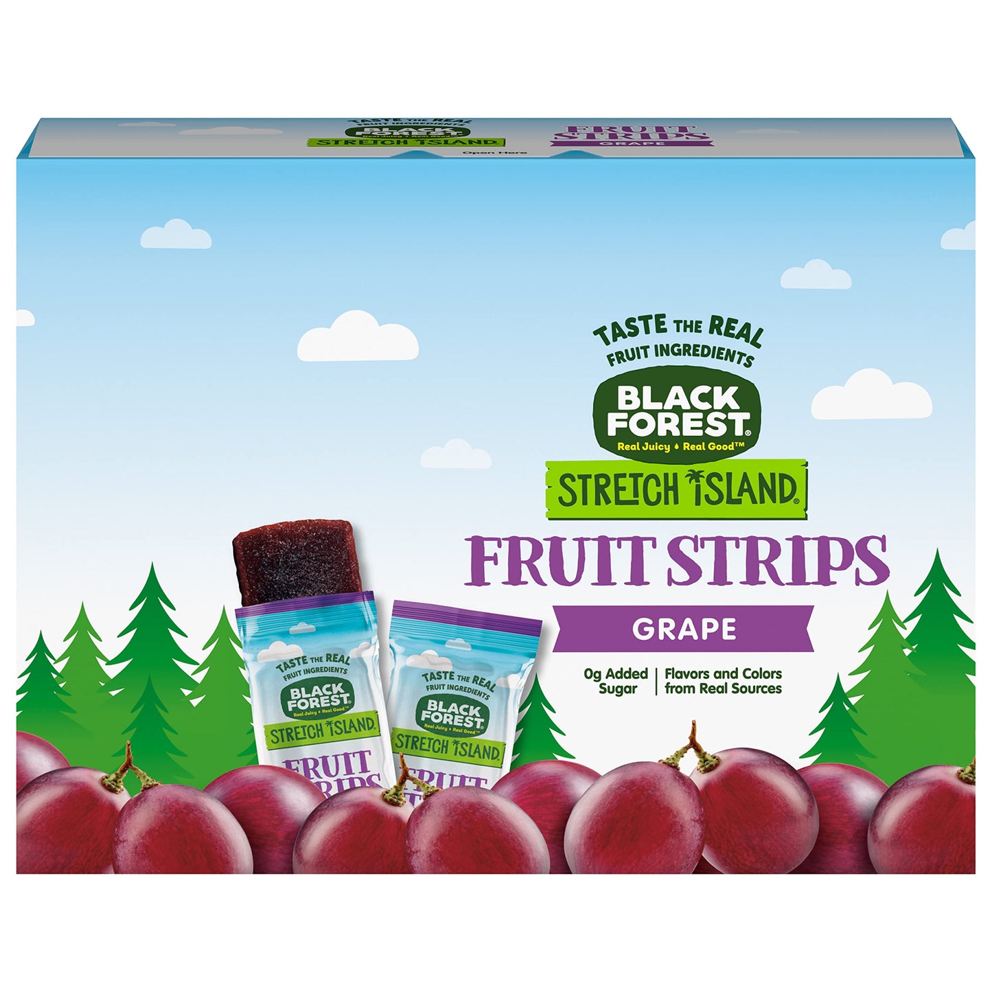 Black Forest Stretch Island Fruit Strips Variety Pack, 12 Count (Pack of 2)