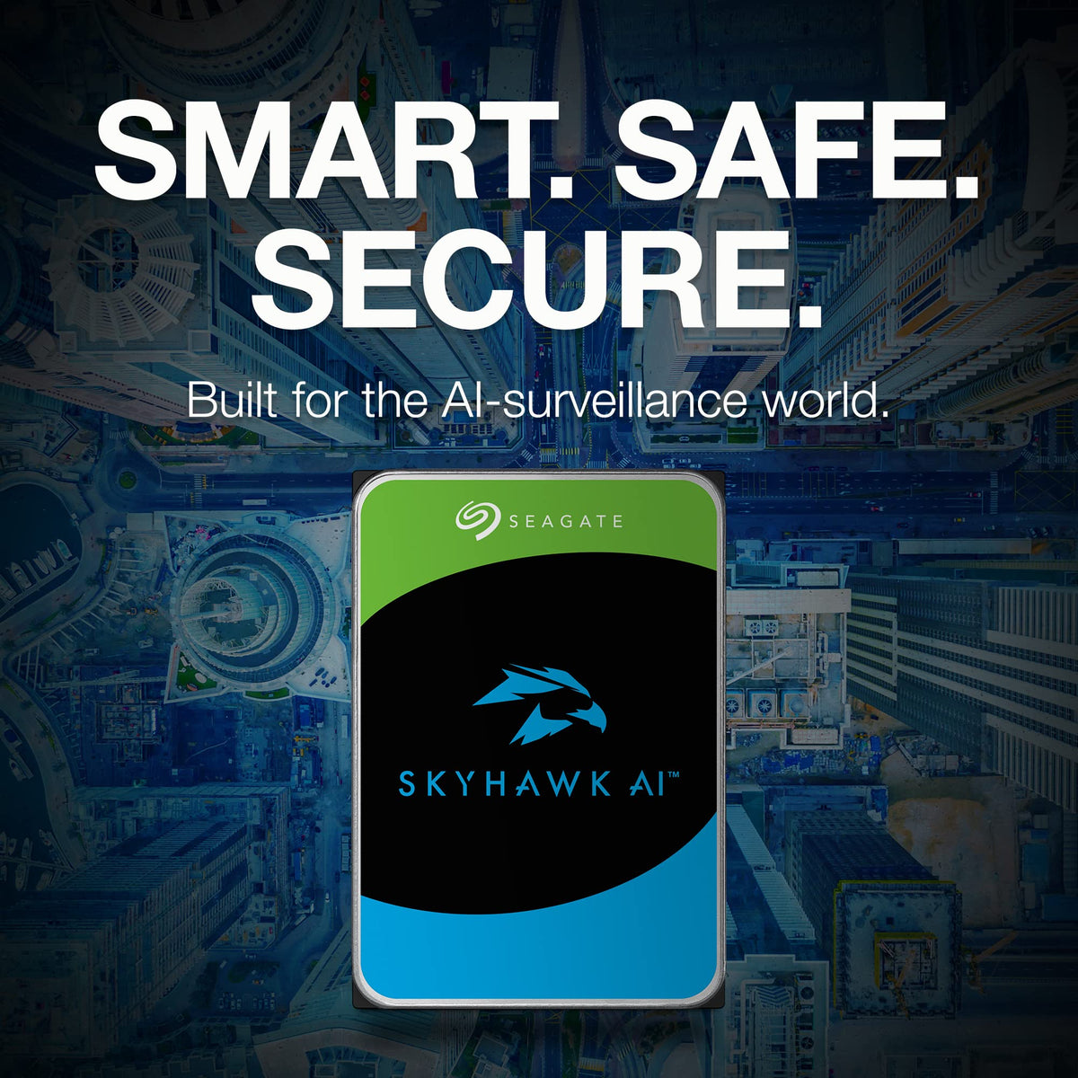 Seagate Skyhawk 4TB Video Internal Hard Drive HDD – 3.5 Inch SATA 6Gb/s 64MB Cache for DVR NVR Security Camera System with Drive Health Management and in-House Rescue Services (ST4000VXZ16/016)