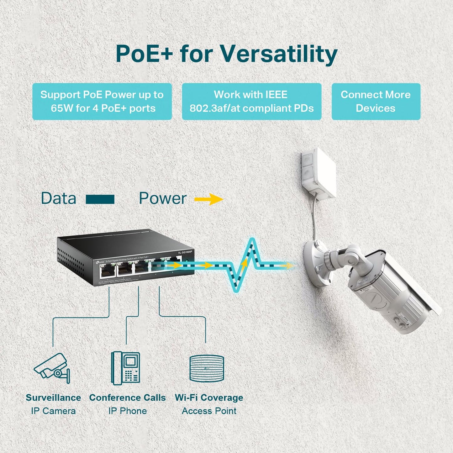 TP-Link TL-SG108S-M2 | 8-Port Multi-Gigabit 2.5G Ethernet Switch | Unmanaged Network Switch | Ethernet Splitter | Plug & Play | Desktop/Wall Mount | Silent Operation
