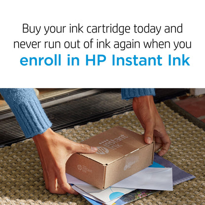 HP 62 Black/Tri-Color Ink (2-Pack) | Works with Envy 5540, 5640, 5660, 7640, OfficeJet 5740, 8040, OfficeJet Mobile 200, 250 | Instant Ink Eligible | N9H64FN | Packaging May Vary