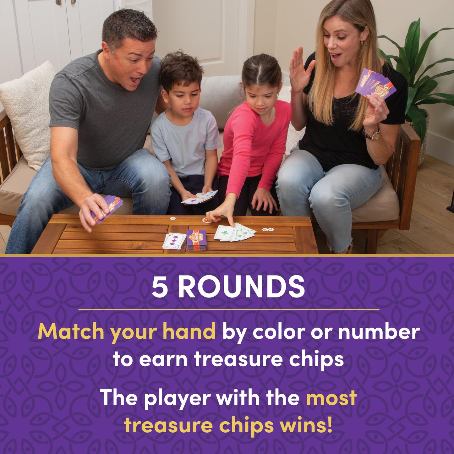 Five Crowns – Card Game for Kids and Adults, Travel and Family Game Night Favorite, The Game isn’t Over Until the Kings Go Wild, 5 Suited Rummy Style Card Game, 1-7 Players, Ages 8+