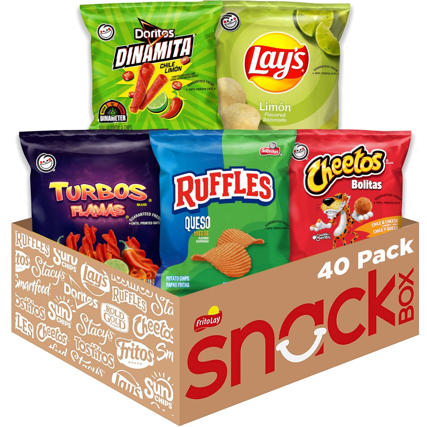 Frito-Lay Doritos & Cheetos Mix (40 Count) Variety Pack