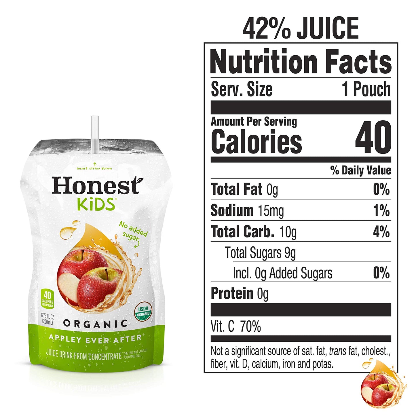 Honest Kids Variety Pack Organic Fruit Juice Drink, 675 fl oz, 32 Pack