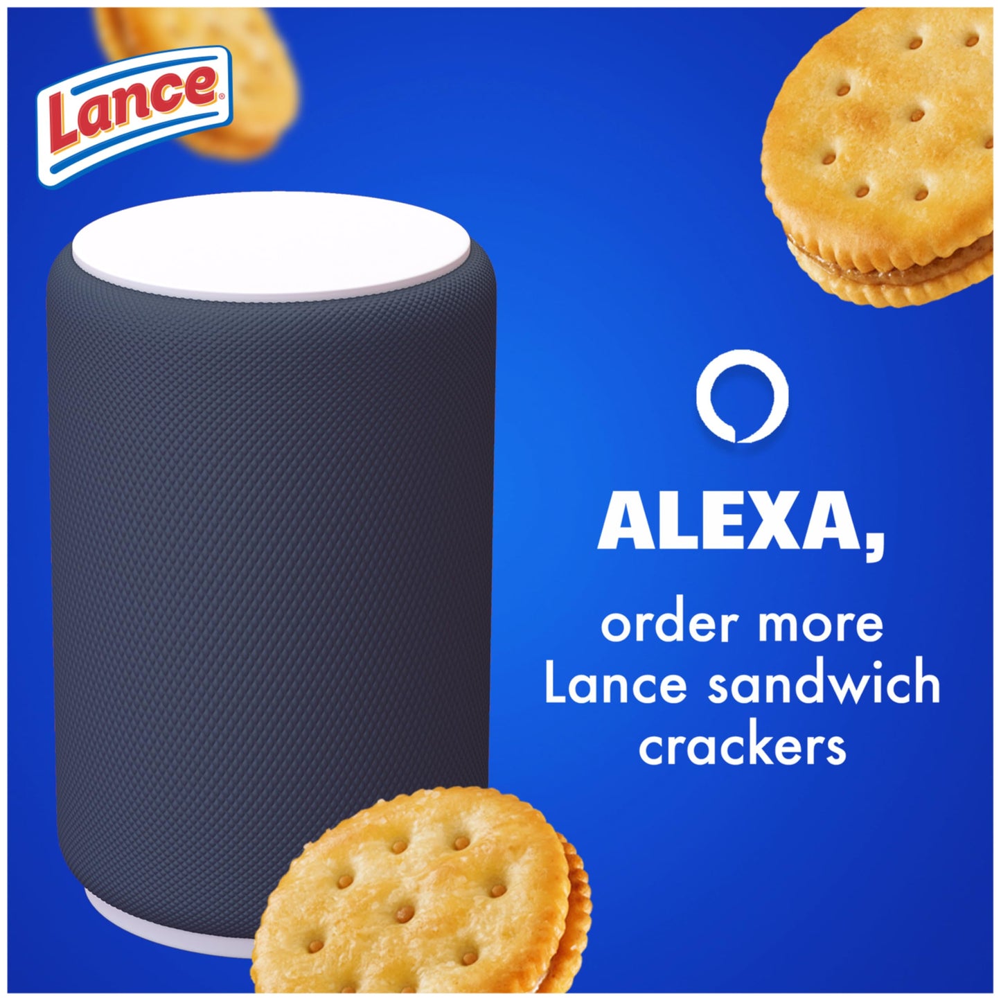 Lance Sandwich Crackers, Variety Pack, 3 Flavors, 20 Individually Wrapped Packs, 6 Sandwiches Each