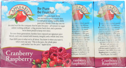 Apple & Eve 100% Juice Variety Pack, 6.75 Fl Oz, Pack of 32